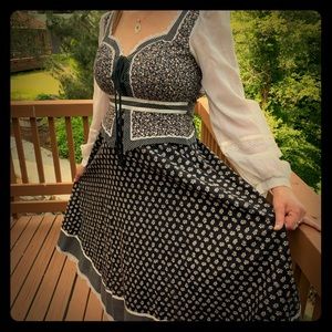 Vintage 70s Gunne Sax Dress size 9